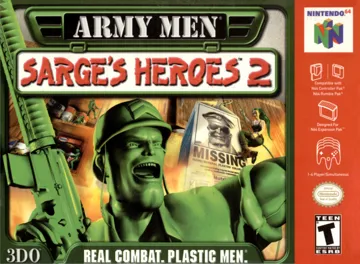 Army Men - Sarge's Heroes 2 (USA) box cover front